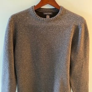 Banana Republic Gray Cashmere-Lambswool Sweater - image 1